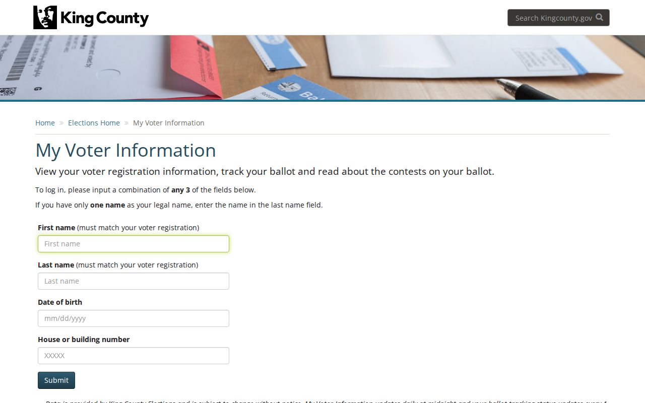 Sammamish residents directory voter lookup fields