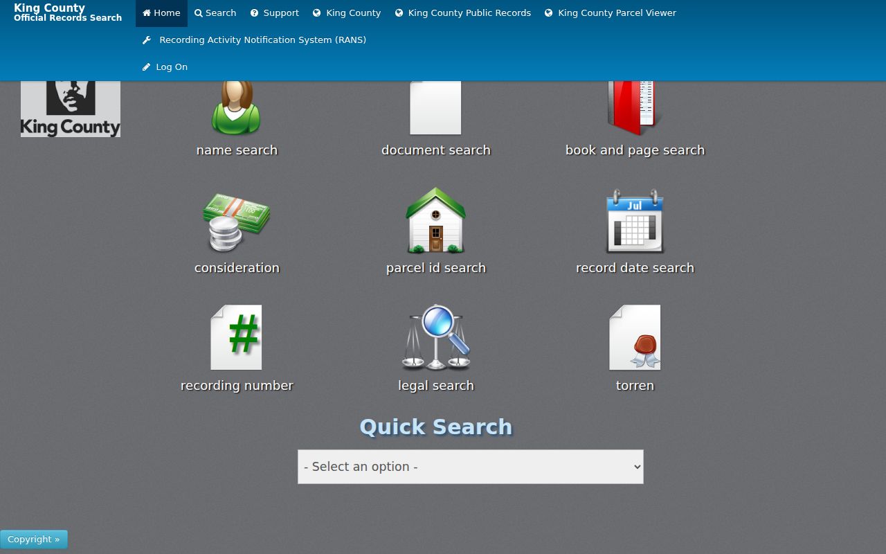 Sammamish residents directory King County recorder modes